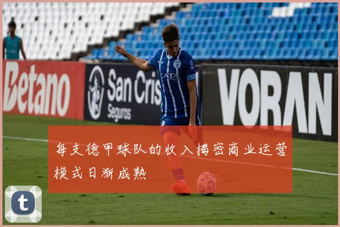 每支德甲球队的收入揭密商业运营模式日渐成熟